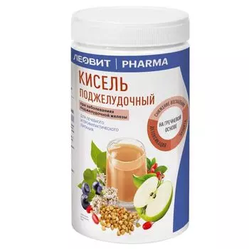 Кисель поджелудочный Pharma Леовит банка 400г
