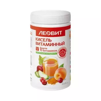 Кисель витаминный Форте Леовит банка 400г