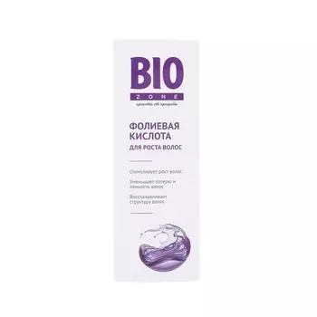 Кислота фолиевая для увлажнения и укрепления волос BioZone/Биозон 150мл