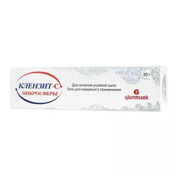 Клензит-С микросферы гель для наружного применения 30г