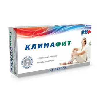 Климафит комплекс витаминов для женщин 911 капсулы 30шт