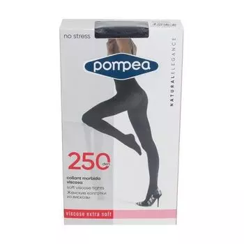 Колготки 250 den синии Melanje Viscosa Pompea р.3 (M)