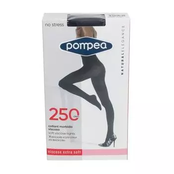 Колготки 250 den синии Viscosa Pompea р.2 (S)