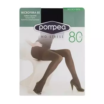 Колготки 80 den черные Microfibra Pompea р.5