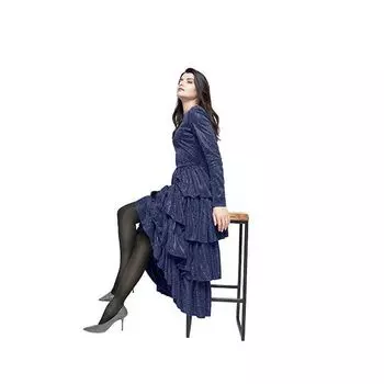 Колготки компрессионные удлиненные 1C305 класс компрессии 1 черный Venoteks/Венотекс р.XL