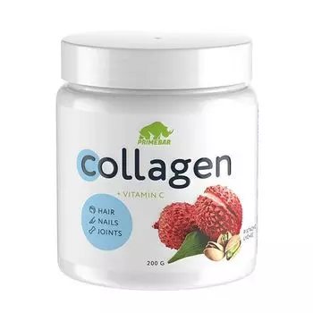 Коллаген со вкусом Фисташка-личи Primebar 200г