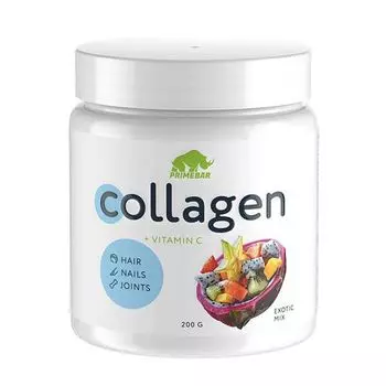 Коллаген со вкусом Экзотический микс Primebar 200г