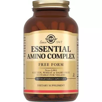 Комплекс основных аминокислот Solgar/Солгар капсулы 843мг 90шт