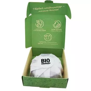 Кондиционер твердый активатор роста волос виноград и экстракт крапивы BioZone/Биозон 50г