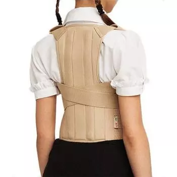 Корректор осанки ортопед. с 2-мя металл. ребрами жесткости TLSO-250(P) бежевый Orlett/Орлетт р.M