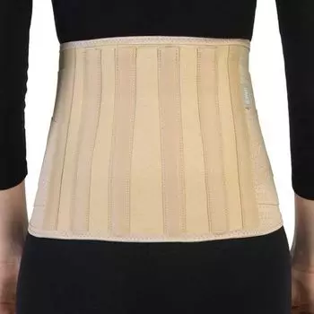 Корсет на пояснично-крестцовый отдел B.Well/Би велл W-152, бежевый,р.L