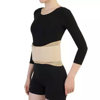 Корсет на поясничный отдел B.Well/Би велл W-141 бежевый, р.XXL
