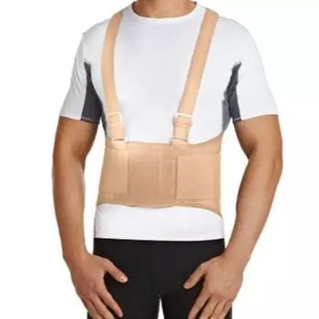 Корсет ортоп. IBS-3006 с ребрами жесткости 4,6,8 и доп. затяжками бежевый Orlett/Орлетт р.XXL