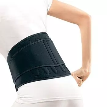 Корсет ортопед. из неопрена с металлическими ребрами жесткости NLSS-156 черный Orlett/Орлетт р.L