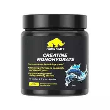 Креатин моногидрат чистый банка Primekraft/Праймкрафт 200г