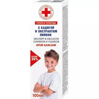 Крем-бальзам от синяков и ушибов Скорая Помощь 100мл