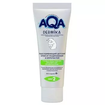 Крем детский от раздражений и опрелостей подсушивающий Dermika Aqa Baby 75мл