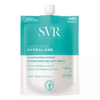 Крем для чувствительной комбинированной кожи легкий увлажняющий интенсивный Hydraliane SVR/СВР 50мл
