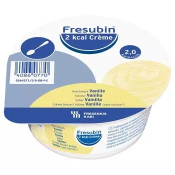 Крем для лечебного питания вкус ванили 2ккал Fresubin/Фрезубин 125г 4 шт