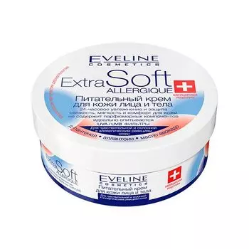 Крем для лица и тела Эвелин пит. для чувств. и склонной к аллерг. реакциям кожи Extra Soft 200 мл