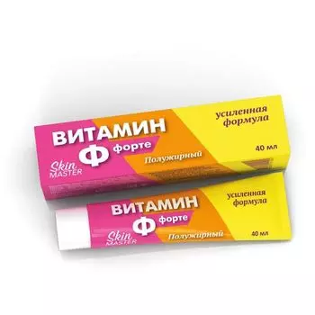 Крем для лица и тела витамин Ф форте полужирный Skin master РеалКосметикс 40мл