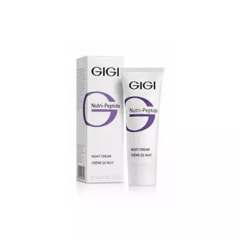 Крем для лица ночной пептидный NP Gigi/Джиджи 50мл