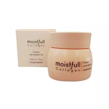 Крем для лица с коллагеном Moistfull collagen cream Etude House 75мл