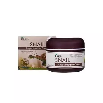 Крем для лица с муцином улитки Ample intensive cream snail Ekel/Екель 100г