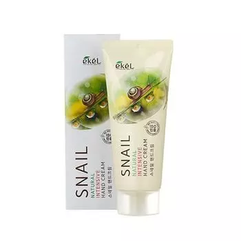 Крем для рук питательный с муцином улитки Snail natural intensive hand cream Ekel/Екель 100мл