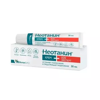 Крем для ухода за кожей детей и взрослых SOS эксперт Неотанин туба 30мл