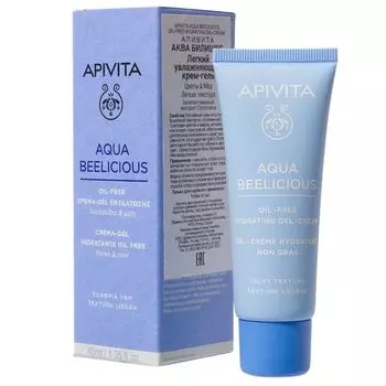Крем-гель легкий увлажняющий Aqua Beelicious Apivita/Апивита тюбик 40мл