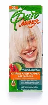 Крем-краска для волос стойкая Фито Линия Herb's Planet №32 Жемчужный 130 мл