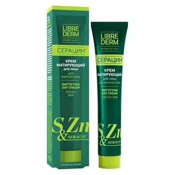 Крем матирующий дневной Librederm/Либридерм Серацин 50мл
