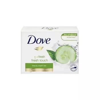 Крем-мыло бессульфатное Прикосновение свежести Dove/Дав 100г
