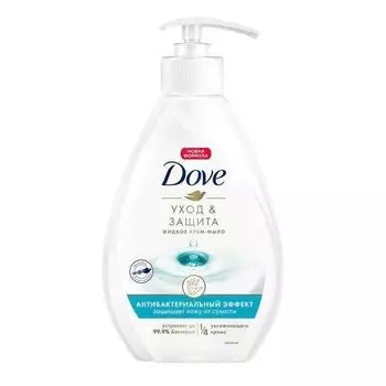 Крем-мыло жидкое Антибактериальный эффект без парабенов Dove/Дав 250мл