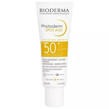 Крем против пигментации и морщин SPF50+ Photoderm Bioderma/Биодерма 40мл