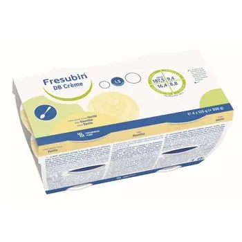 Крем со вкусом ванили Диабет Fresubin/Фрезубин стаканчик 125г 4шт