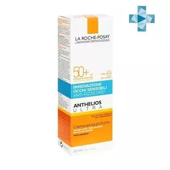 Крем солнцезащитный для лица и кожи вокруг глаз SPF50+ Anthelios La Roche Posay/Ля рош позе фл. 50мл (MB0633220)