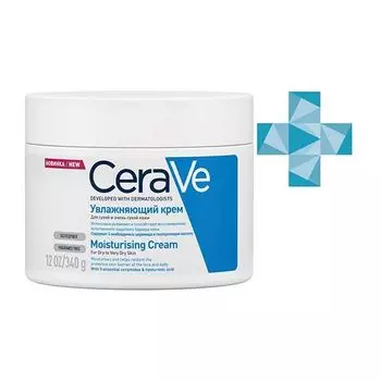 Крем увлажняющий для сухой и очень сухой кожи лица CeraVe /ЦераВе 340г