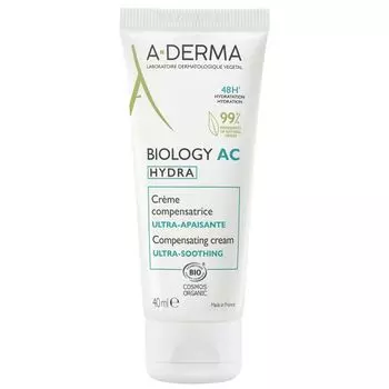 Крем восстанавливающий баланс ослабленной кожи AC Hydra Biology A-derma/А-дерма туба 40мл