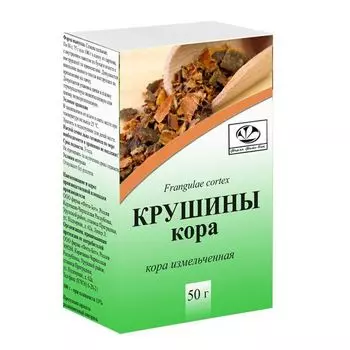 Крушины кора измельченная пакет 50г