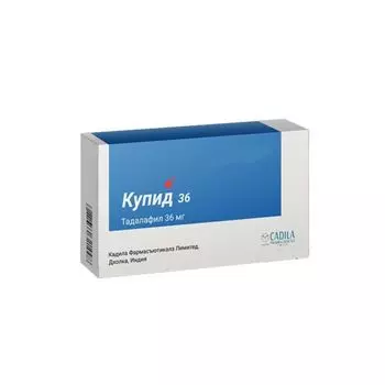 Купид 36 таблетки п/о плен. 20мг 2шт