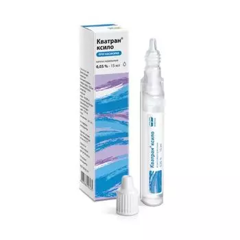 Кватран Ксило капли назальные 0,05% 15мл