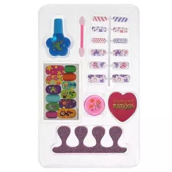 Лак для ногтей с блестками, разделитель, коробка, косм. для девоч. Сказочный Патруль Милая леди 100г