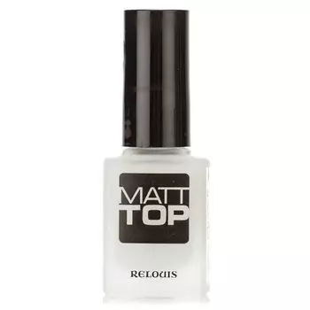 Лак для ногтей верхнее покрытие матовое Matt top Relouis 12г