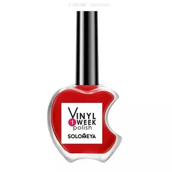 Лак недельный Vinyl Polish Solomeya 13мл тон 26 Fire energy