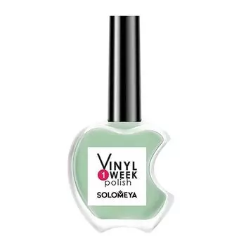 Лак недельный Vinyl Polish Solomeya 13мл тон 28 Honeydew