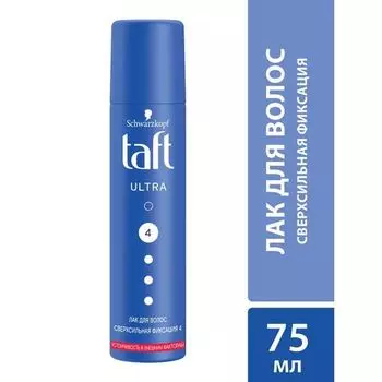 Лак сверхсильной фиксации Mini Ultra Taft 75мл