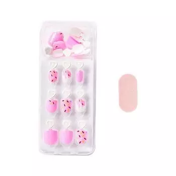 Лак твердый Импресс Кидс Супер Пупер короткая длина Impress Mini Super Duper KIMK01C Kiss