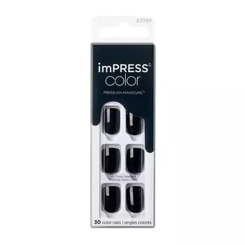 Лак твердый однотонный мисс Бонд длина короткая Impress Manicure Color Kiss